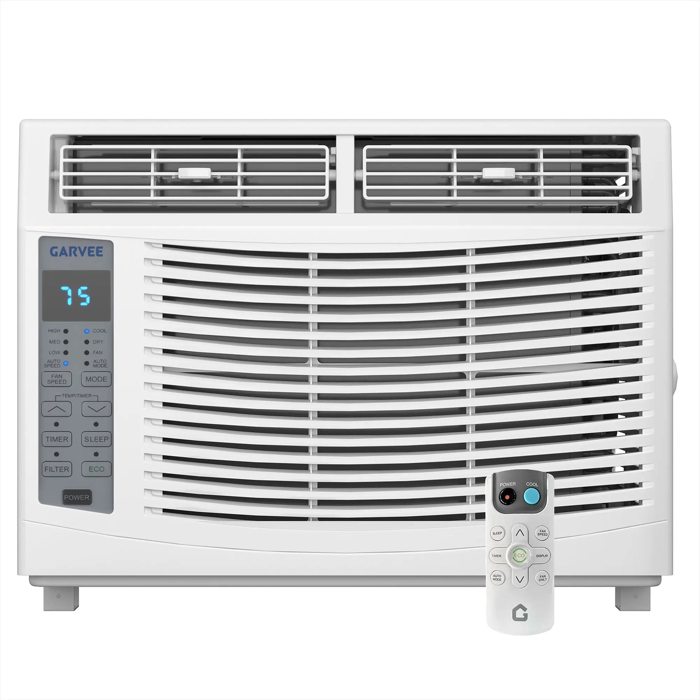 Garvee 5K/6K/8K/10K/12K BTU Window Air Conditioner with Wifi,Cool Rooms up to 550 Sq.Ft.,Smart Window AC Unit with Smartphone App or Remote Control,3 Fan Mode,Sleep&Eco Mode,Washable Filter,For Bedroom Apartment Office Fathersdaygift