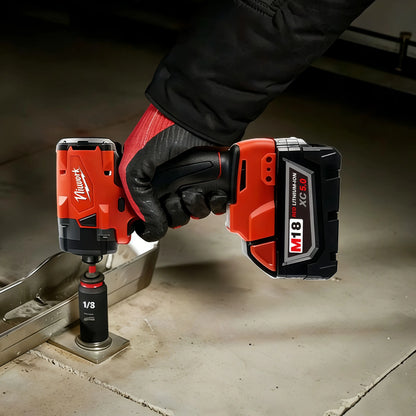 Niuwork 1/2" 350N·M Brushless Cordless Impact Wrench, M18 Battery Compatible – Ideal for Home DIY & Light Repairs Outdoorfun