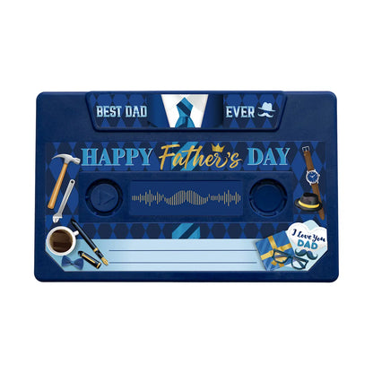 Father'S Day Party Favors: Voice-Recording Greeting Card (300 Seconds) – Class of 2026 Custom Voice Guestbook for Congratulations, Funny, Happy Anniversary Gift