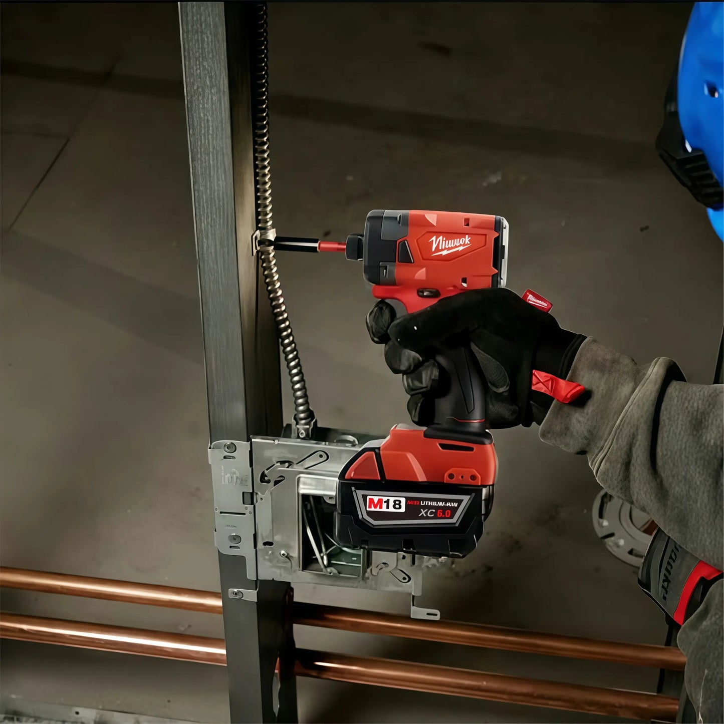 Niuwork 1/2" 350N·M Brushless Cordless Impact Wrench, M18 Battery Compatible – Ideal for Home DIY & Light Repairs Outdoorfun