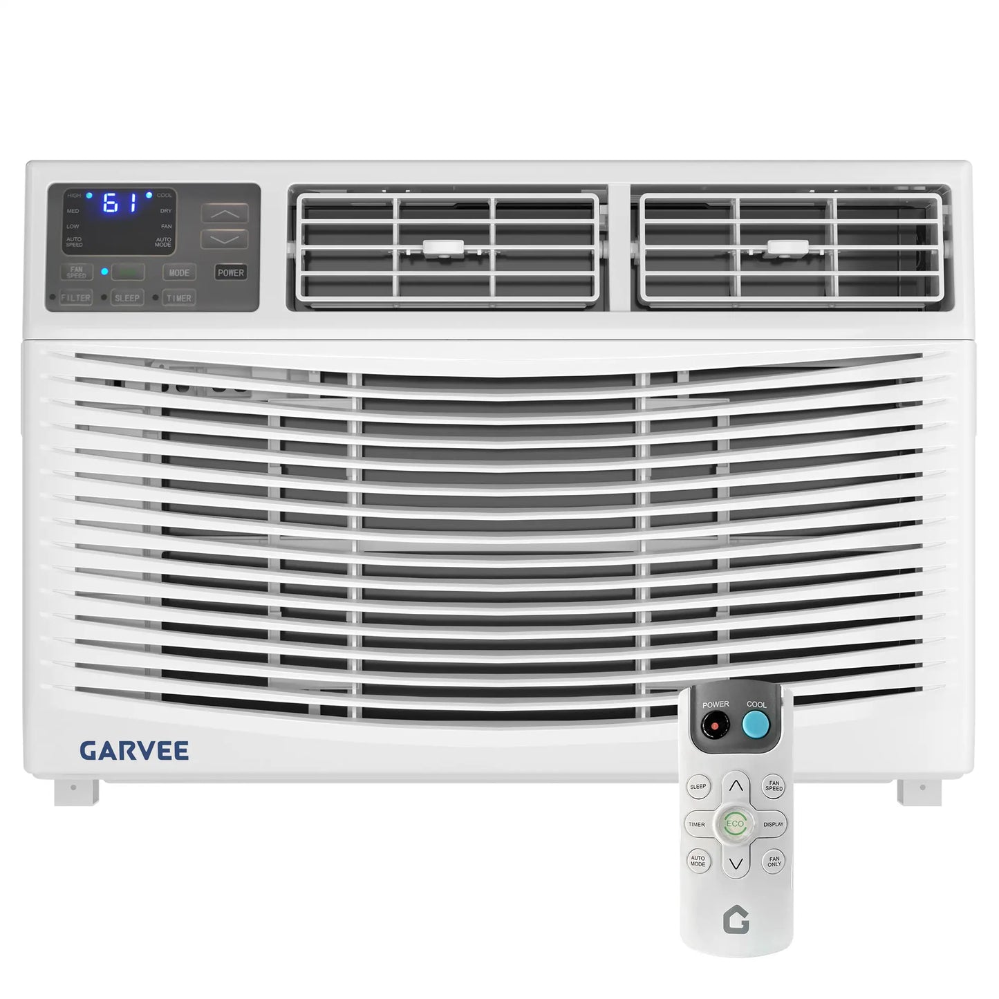Garvee 5K/6K/8K/10K/12K BTU Window Air Conditioner with Wifi,Cool Rooms up to 550 Sq.Ft.,Smart Window AC Unit with Smartphone App or Remote Control,3 Fan Mode,Sleep&Eco Mode,Washable Filter,For Bedroom Apartment Office Fathersdaygift